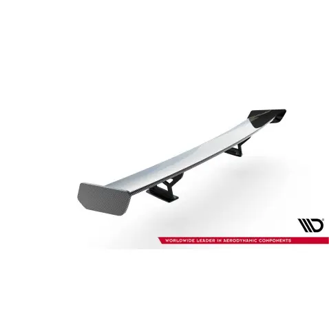 Carbon Spoiler With Internal Brackets Uprights Volkswagen Jetta GLI Mk7