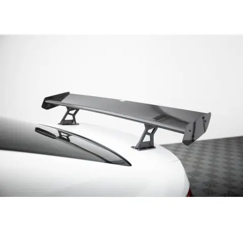 Carbon Spoiler With Internal Brackets Uprights + LED Volkswagen Jetta GLI Mk7
