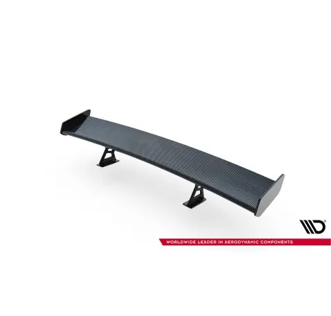 Carbon Spoiler With Internal Brackets Uprights + LED Volkswagen Jetta GLI Mk7