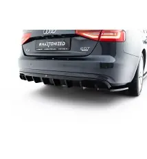 Diffuseur Arrière Complet Audi A4 B8 Facelift (Version double échappement simple face)