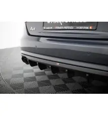 Diffuseur Arrière Complet Audi A4 B8 Facelift (Version avec double échappement des deux côtés)