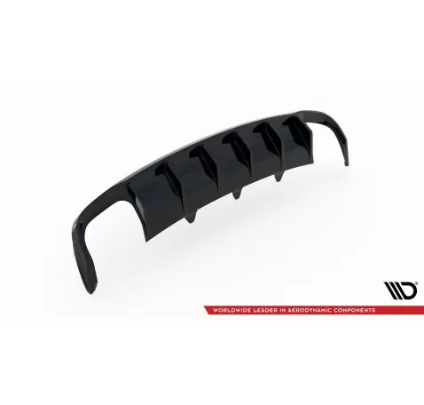 Diffuseur Arrière Complet Audi A4 B8 Facelift (Version avec double échappement des deux côtés)