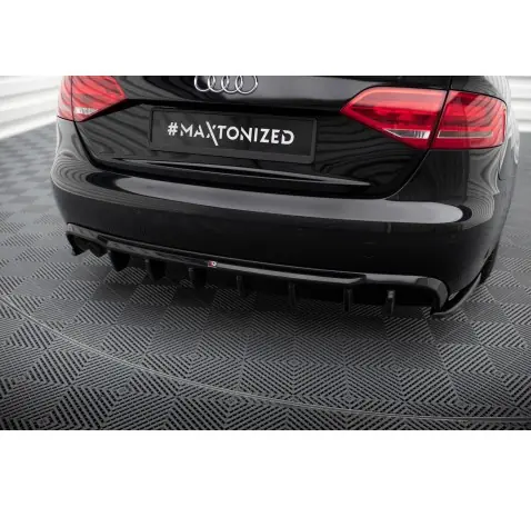 Diffuseur Arrière Complet Audi A4 B8 (Version double échappement simple face)