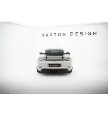 Carbon Spoiler With Internal Brackets Uprights V.1 Porsche 718 Cayman 982c