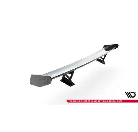 Carbon Spoiler With Internal Brackets Uprights V.1 Porsche 718 Cayman 982c