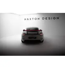 Carbon Spoiler With Internal Brackets Uprights V.1 + LED Porsche 718 Cayman 982c