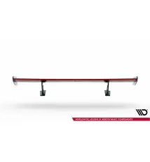 Carbon Spoiler With Internal Brackets Uprights V.1 + LED Porsche 718 Cayman 982c