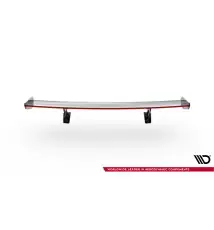 Carbon Spoiler With Internal Brackets Uprights V.1 + LED Porsche 718 Cayman 982c