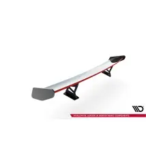 Carbon Spoiler With Internal Brackets Uprights V.1 + LED Porsche 718 Cayman 982c