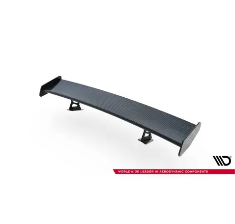 Carbon Spoiler With Internal Brackets Uprights V.1 + LED Porsche 718 Cayman 982c