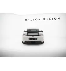 Carbon Spoiler With Internal Brackets Uprights V.2 Porsche 718 Cayman 982c