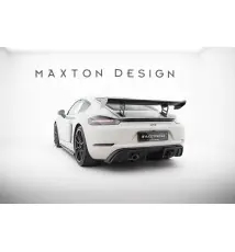 Carbon Spoiler With Internal Brackets Uprights V.2 Porsche 718 Cayman 982c