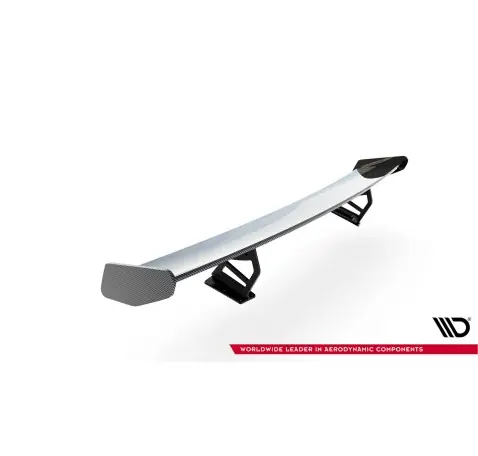 Carbon Spoiler With Internal Brackets Uprights V.2 Porsche 718 Cayman 982c