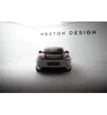 Carbon Spoiler With Internal Brackets Uprights V.2 + LED Porsche 718 Cayman 982c