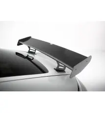 Carbon Spoiler With Internal Brackets Uprights V.2 + LED Porsche 718 Cayman 982c