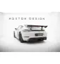 Carbon Spoiler With Internal Brackets Uprights V.2 + LED Porsche 718 Cayman 982c