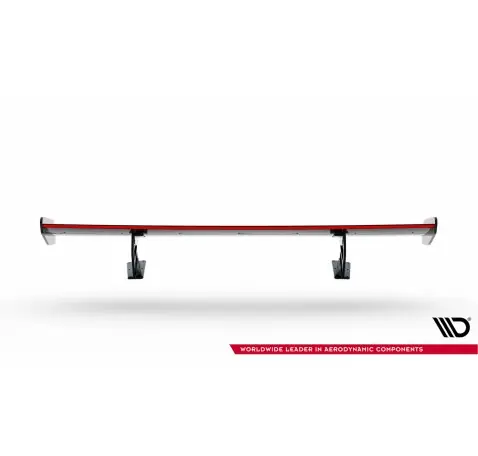 Carbon Spoiler With Internal Brackets Uprights V.2 + LED Porsche 718 Cayman 982c