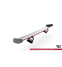 Carbon Spoiler With Internal Brackets Uprights V.2 + LED Porsche 718 Cayman 982c