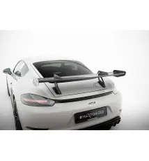 Carbon Spoiler With Upper Swan Mounting V.1 Porsche 718 Cayman 982c