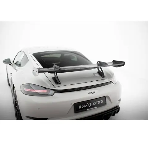 Carbon Spoiler With Upper Swan Mounting V.1 Porsche 718 Cayman 982c