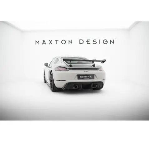 Carbon Spoiler With Upper Swan Mounting V.1 Porsche 718 Cayman 982c