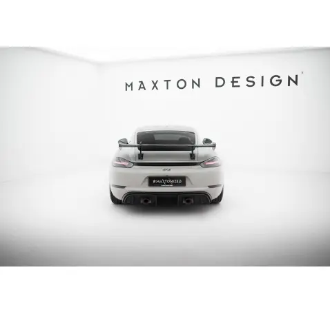 Carbon Spoiler With Upper Swan Mounting V.1 Porsche 718 Cayman 982c