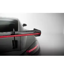 Carbon Spoiler With Upper Swan Mounting V.1 + LED Porsche 718 Cayman 982c