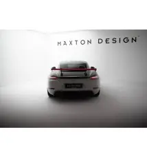 Carbon Spoiler With Upper Swan Mounting V.2 + LED Porsche 718 Cayman 982c