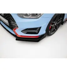 Street Pro Lame Du Pare-Chocs Avant + Flaps Hyundai Veloster N Mk2