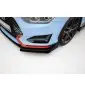 Street Pro Lame Du Pare-Chocs Avant + Flaps Hyundai Veloster N Mk2