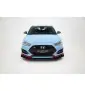 Street Pro Lame Du Pare-Chocs Avant + Flaps Hyundai Veloster N Mk2