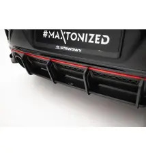 Street Pro Central Diffuseur Arriere Hyundai Veloster N Mk2