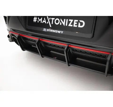 Street Pro Central Diffuseur Arriere Hyundai Veloster N Mk2