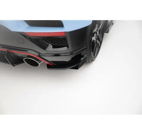 Street Pro Lame Du Pare Chocs Arriere + Flaps Hyundai Veloster N Mk2