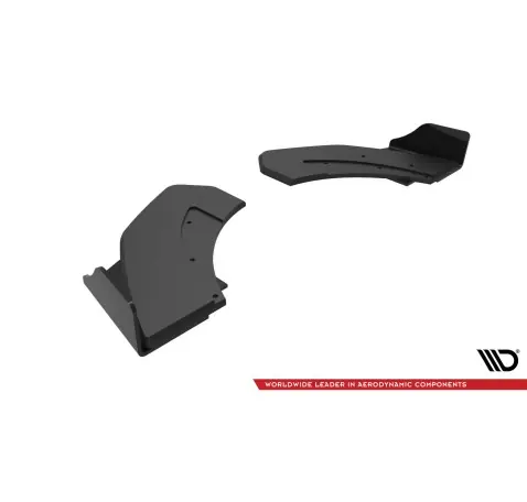 Street Pro Lame Du Pare Chocs Arriere + Flaps Hyundai Veloster N Mk2