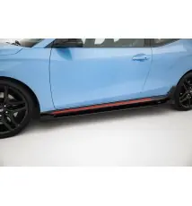 Street Pro Rajouts Des Bas De Caisse + Flaps Hyundai Veloster N Mk2