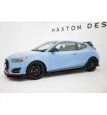 Street Pro Rajouts Des Bas De Caisse + Flaps Hyundai Veloster N Mk2