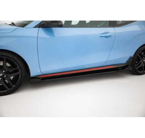 Street Pro Rajouts Des Bas De Caisse + Flaps Hyundai Veloster N Mk2