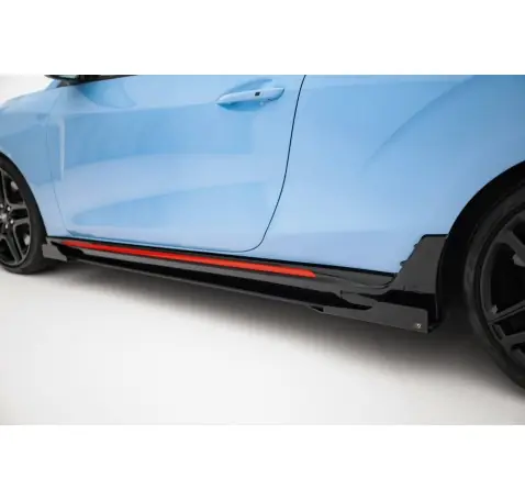 Street Pro Rajouts Des Bas De Caisse + Flaps Hyundai Veloster N Mk2