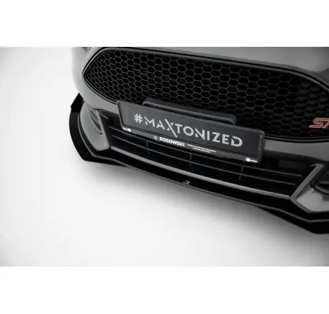 Street Pro Lame Du Pare-Chocs Avant + Flaps Ford Focus ST Mk3 Facelift