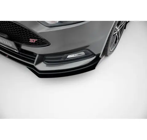 Street Pro Lame Du Pare-Chocs Avant + Flaps Ford Focus ST Mk3 Facelift