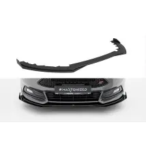 Street Pro Lame Du Pare-Chocs Avant + Flaps Ford Focus ST Mk3 Facelift