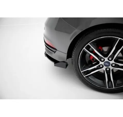 Street Pro Central Diffuseur Arriere + Flaps Ford Focus ST Mk3 Facelift