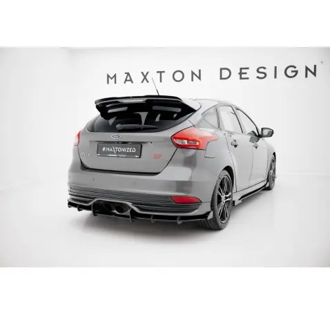 Street Pro Central Diffuseur Arriere + Flaps Ford Focus ST Mk3 Facelift