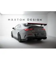 Carbon Spoiler With Internal Brackets Uprights + LED Mercedes-Benz CLA Coupe C118 / C118 Facelift