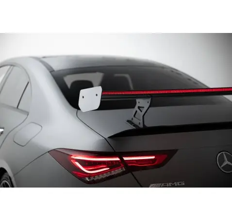 Carbon Spoiler With Internal Brackets Uprights + LED Mercedes-Benz CLA Coupe C118 / C118 Facelift