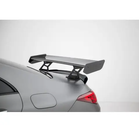 Carbon Spoiler With Internal Brackets Uprights + LED Mercedes-Benz CLA Coupe C118 / C118 Facelift