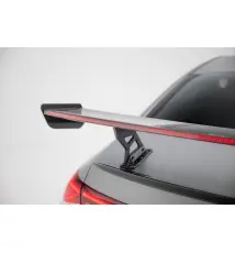 Carbon Spoiler With Internal Brackets Uprights + LED Mercedes-Benz CLA Coupe C118 / C118 Facelift