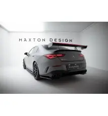 Carbon Spoiler With Upper Swan Mounting + LED Mercedes-Benz CLA Coupe C118 / C118 Facelift