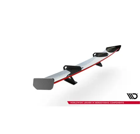 Carbon Spoiler With Upper Swan Mounting + LED Mercedes-Benz CLA Coupe C118 / C118 Facelift